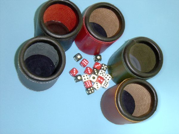 Jumbo Color Dice Cups