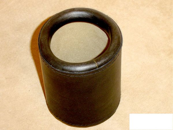 Leather Jumbo/Casino Dice Cup Plain